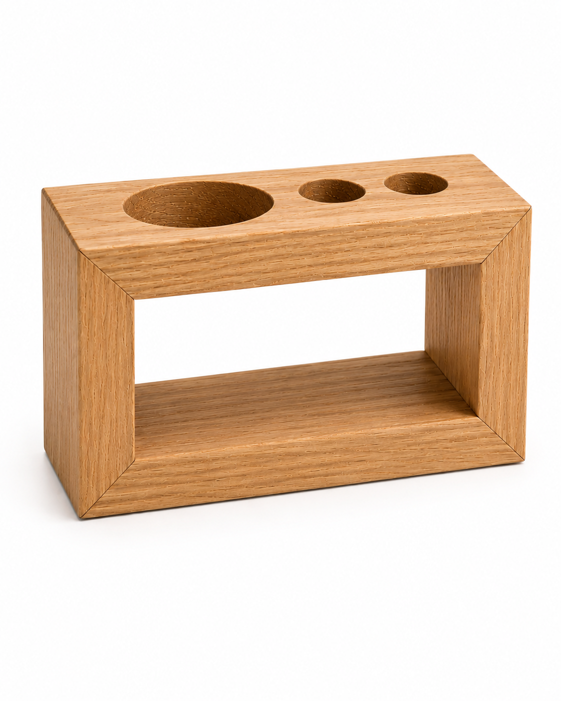Le Clean Corner | Water-resistant Wooden Bathroom Holder
