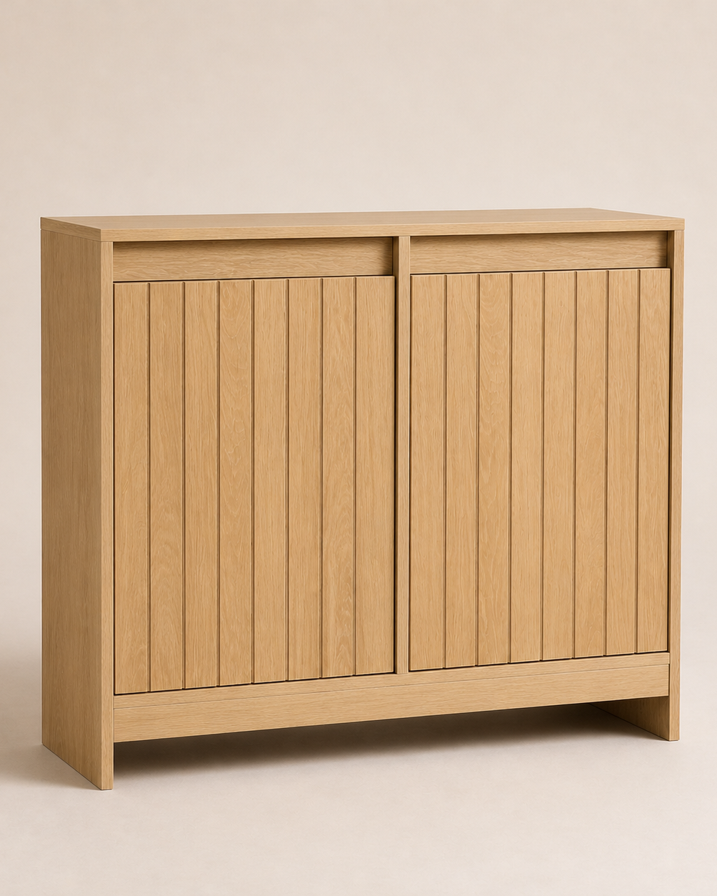 Le Laundry Duo | Wooden Double Laundry Basket Cabinet