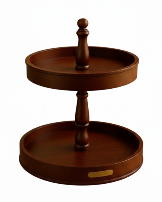 Le Carrousel à Parfums | 360° Wooden Perfume Organizer