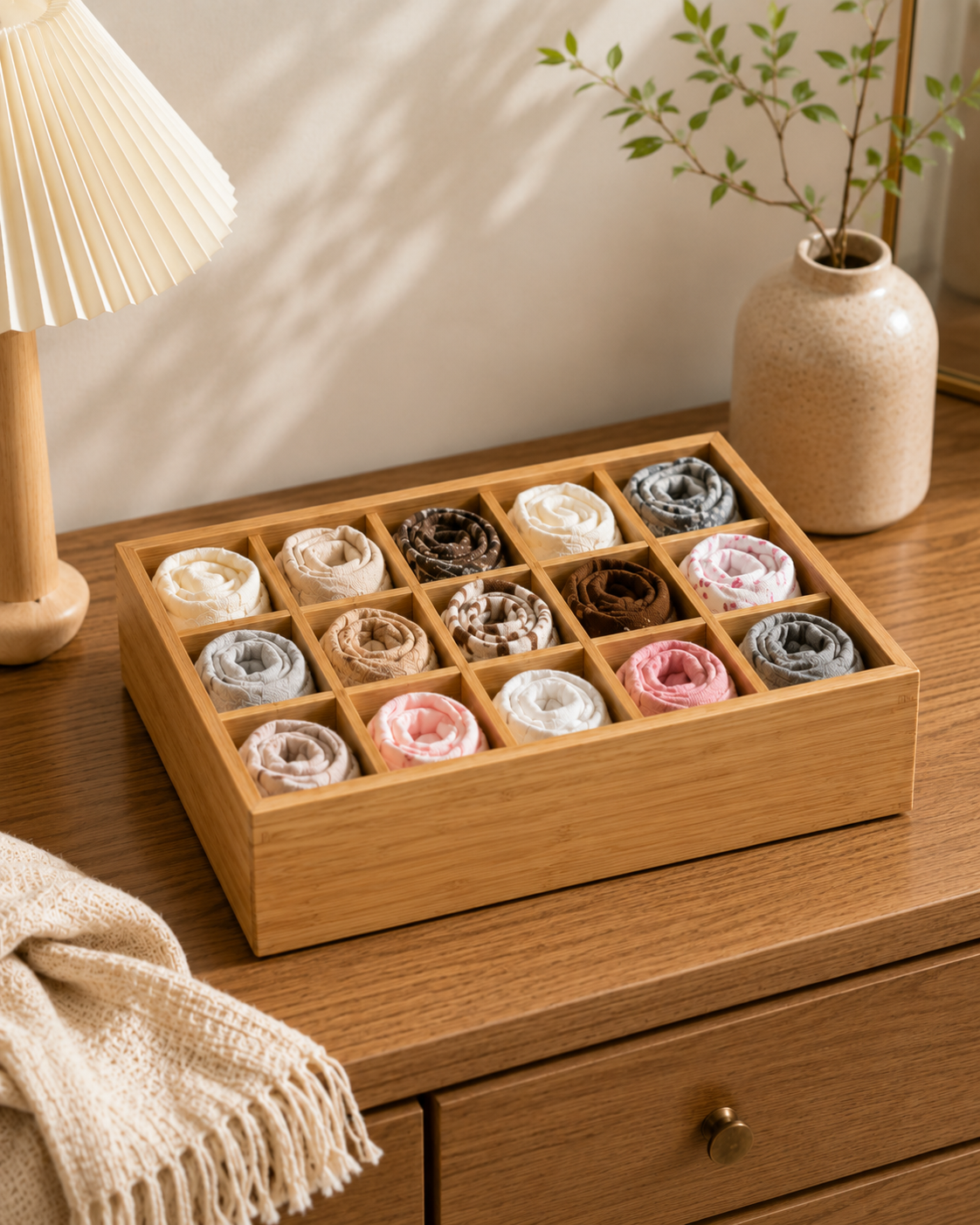 Le Intimates Gallery | Wooden Drawer Organizer