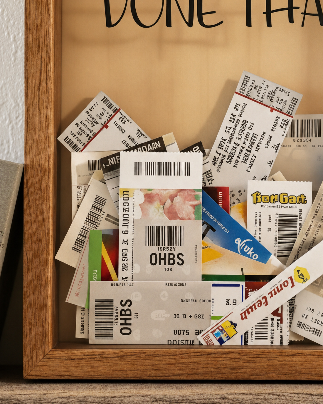 Le Memory Box | Ticket & Keepsake Display Frame