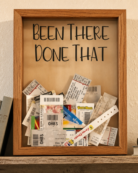 Le Memory Box | Ticket & Keepsake Display Frame