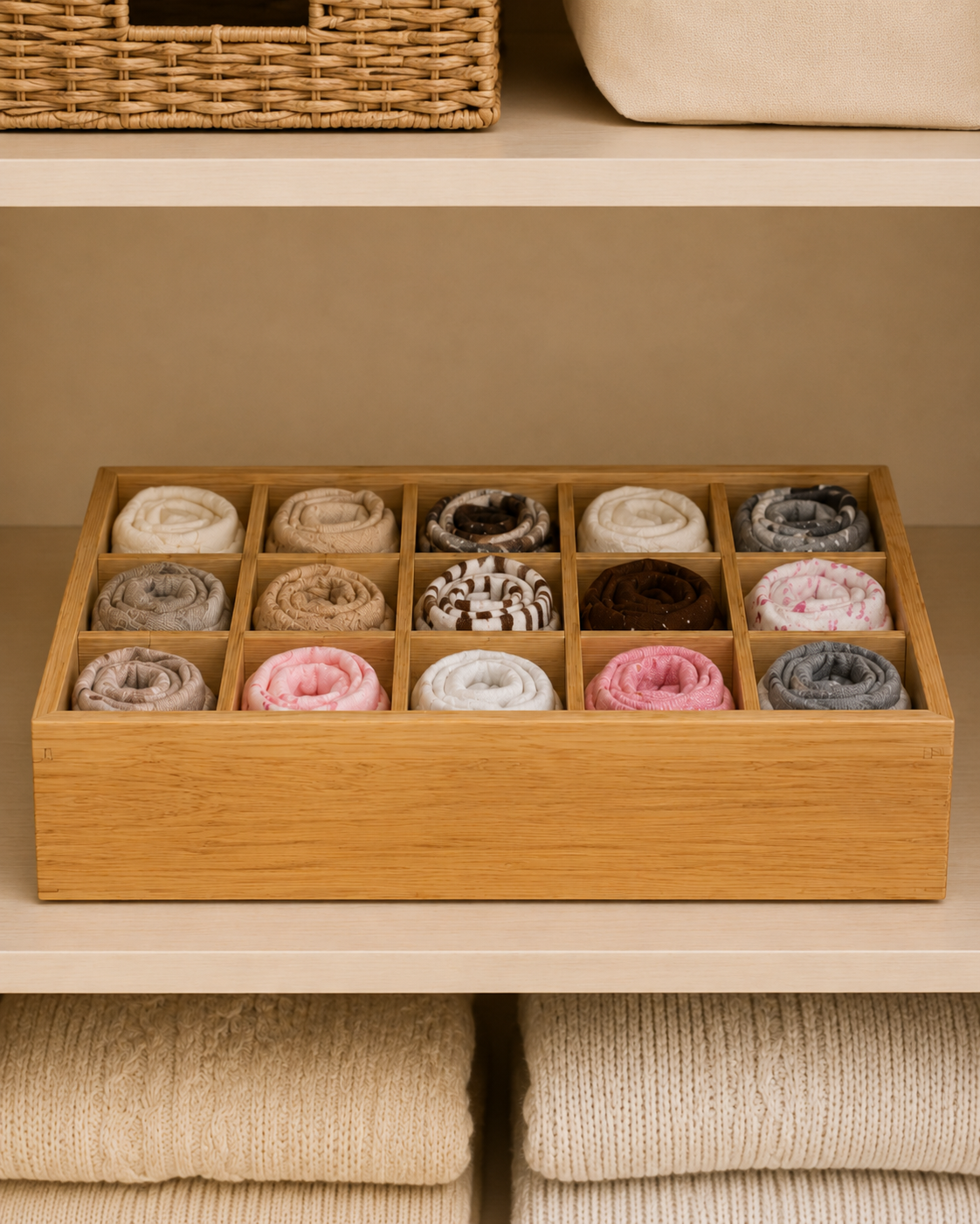 Le Intimates Gallery | Wooden Drawer Organizer