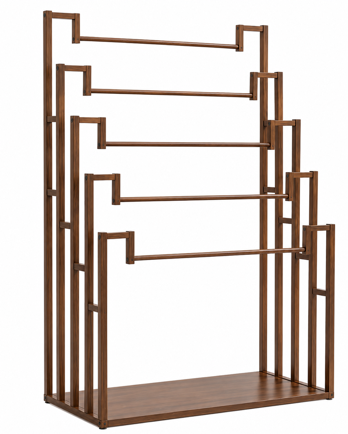 Le Scarf Gallery | Wooden Scarf Display Rack