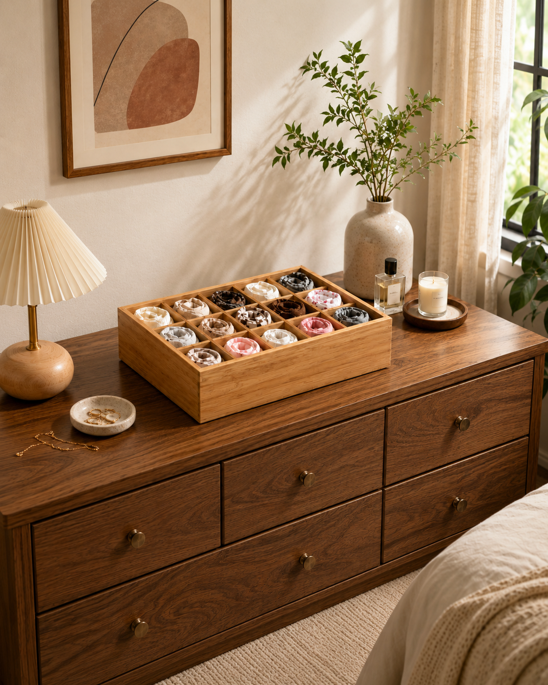 Le Intimates Gallery | Wooden Drawer Organizer