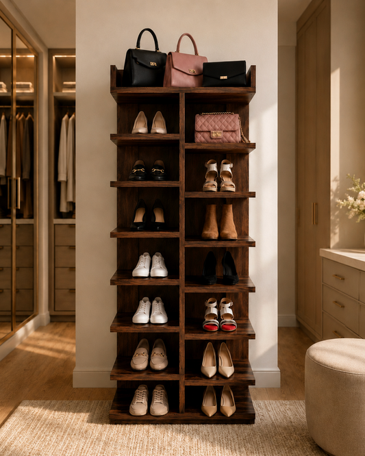 Le Bag Gallery | Wooden Handbag Display Organizer