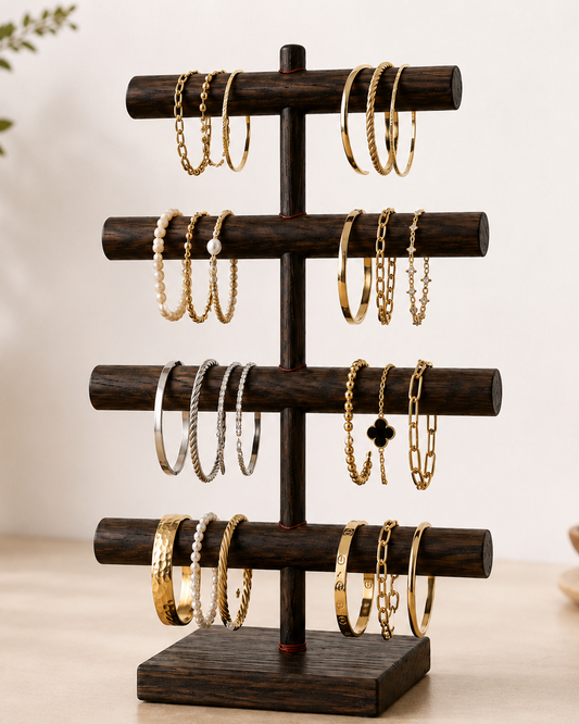 Le Bijoux Tree | Wooden Jewelry Stand